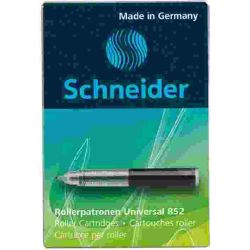 Cartouche NOIRE pour rollers SCHNEIDER Breeze, Base ball, Etui de 5
