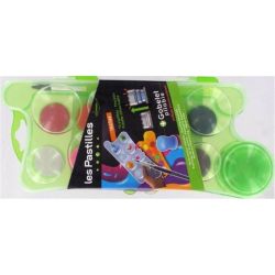 Peinture a l'eau en godets ULMANN - diam : 28 mm - 12 couleurs - NEW
