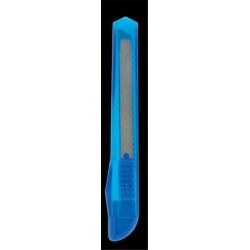 Cutter autobloquant plastique avec 2 lames de 9mm ULMANN