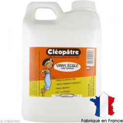 Colle blanche vinylique CLEOPATRE Vinyl' Ecole - 2 litres