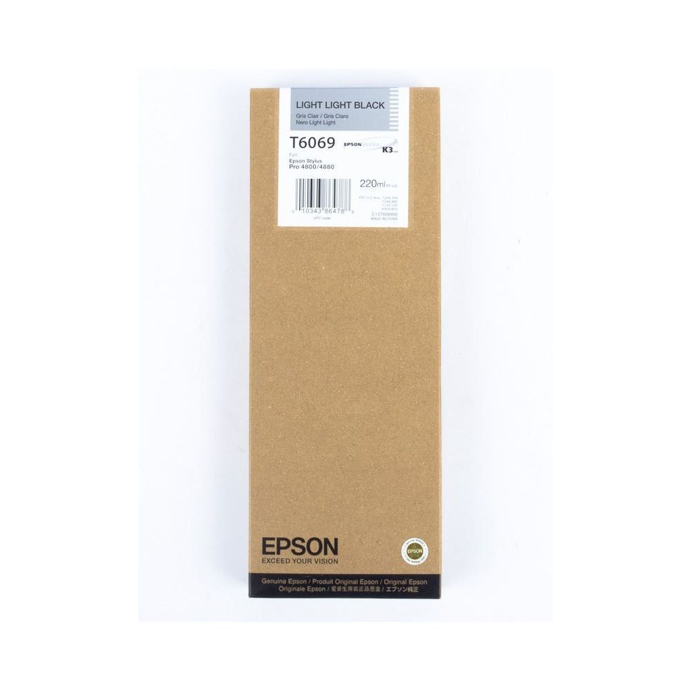 Cart EPSON - T6069 - Gris Clair - Stylus Pro 4800/4880 (220ml)  F