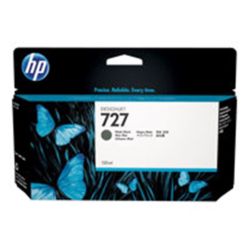 Cart HP N°727 Jaune - B3P21A - DesignJet T1500/2500/920 (130ml)**
