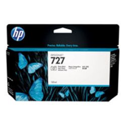 Cart HP N°727 Noir photo - B3P23A - DesignJet T1500/2500/920 (130ml)*