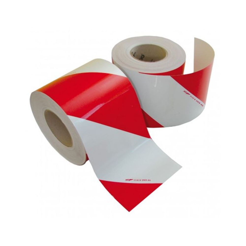 Kit bande alternée rouge/blanc ORACAL 5421- 141mmx50m - Gauche/droite