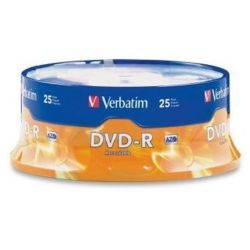 DVD-R VERBATIM 4.7Go - Spindle box - 16X (par 25)