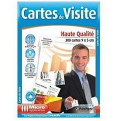 Cartes de visite hte qualite x300  ma5011