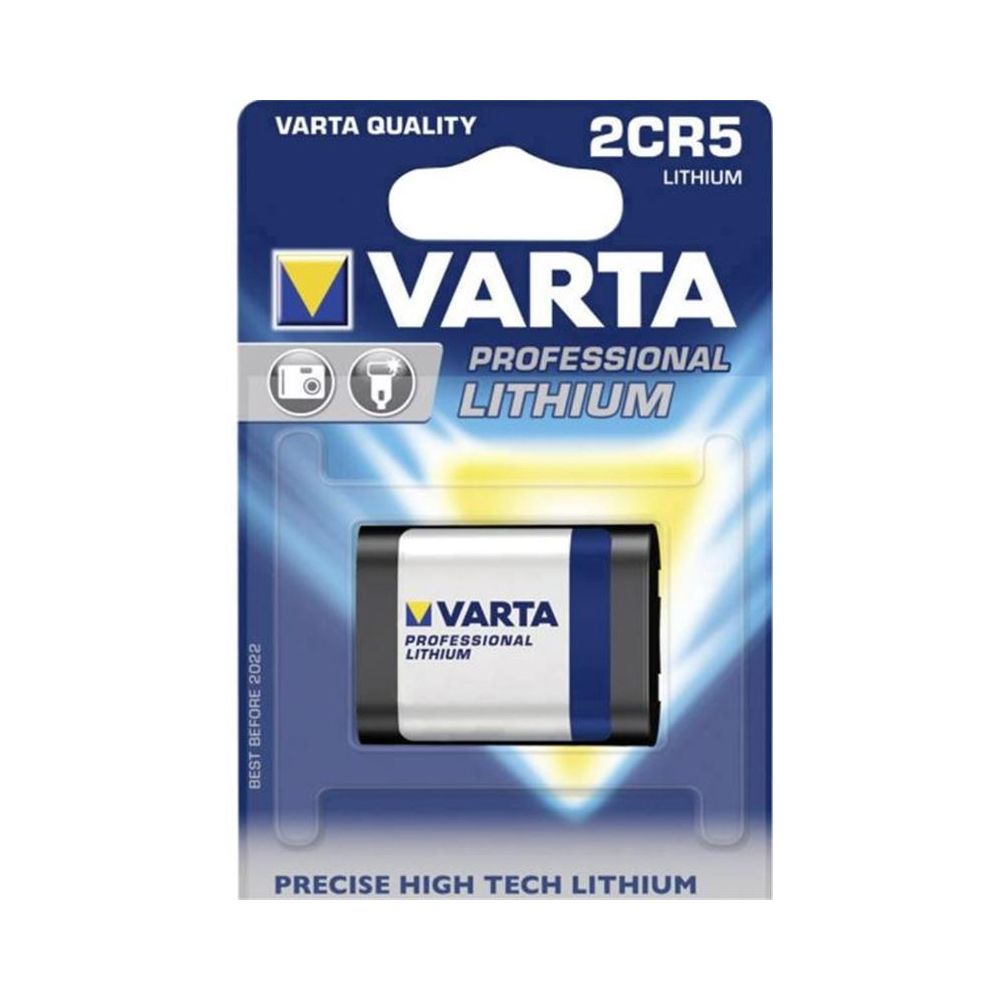 Pile 2CR5 - 6 Volts - Lithium - Pour APN Argentique