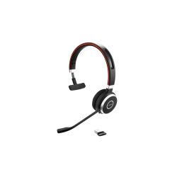 Jabra Evolve 65 MS mono Casque Arceau Noir