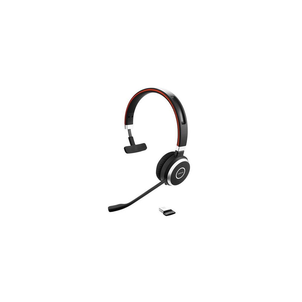 Jabra Evolve 65 MS mono Casque Arceau Noir