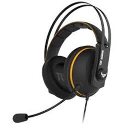 ASUS TUF Gaming H7 Casque Arceau Noir, Jaune