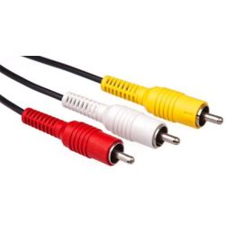 Cable video RCA m/m 2 mètres