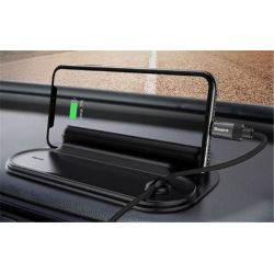 Support voiture avec base avec numero d appel d urgence