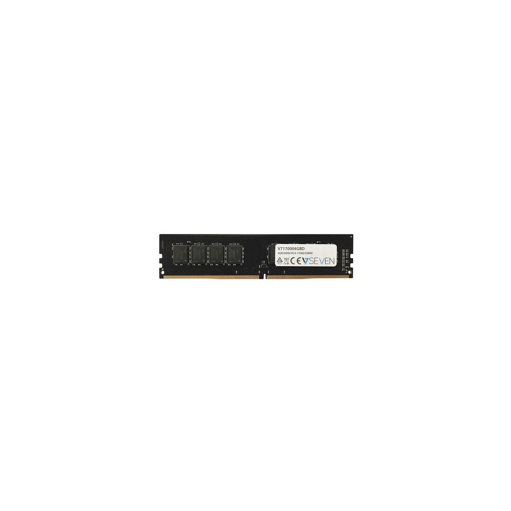 V7 4GB DDR4 PC4-17000 - 2133Mhz DIMM Desktop Module de mémoire - V7170004GBD V7 4GB DDR4 PC4-17000 - 2133Mhz DIMM Desktop Module de mémoire - V7170004GBD