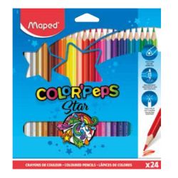 Maped 183224 crayon de couleur 24 pièce(s)