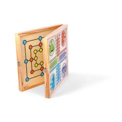 Cartamundi Coffret 100 Jeux "Junior" En Bois