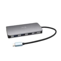 i-tec Metal USB-C Nano Dock HDMI VGA with LAN + Power Delivery 100 W