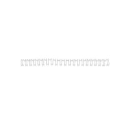 GBC Peignes métalliques MultiBind blanc 8 mm (100)