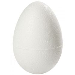 Oeuf en Styropor à décorer - 40 x 60 mm (Lot de 25)