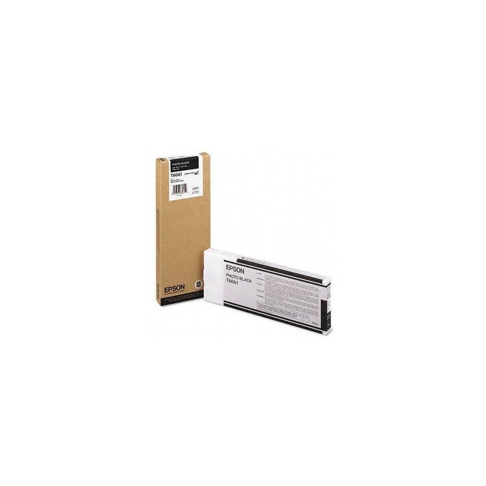 Cart EPSON - T6061 - Noir Photo - Stylus Pro 4800/4880 (220ml)  F **