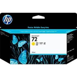 Cart HP N°72 Jaune - C9373A - DesignJet T610/1100/1300/2300  **
