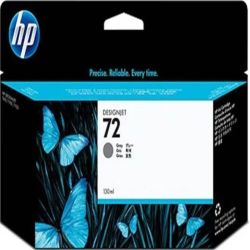 Cart HP N°72 Gris - C9374A - DesignJet T610/1100/1300/2300 (130ml) **