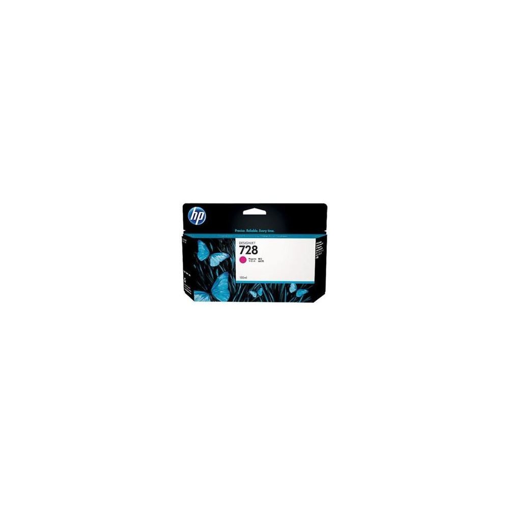 Cart HP N°728 Magenta - F9J66A - DesignJet T730/T830 (130ml**