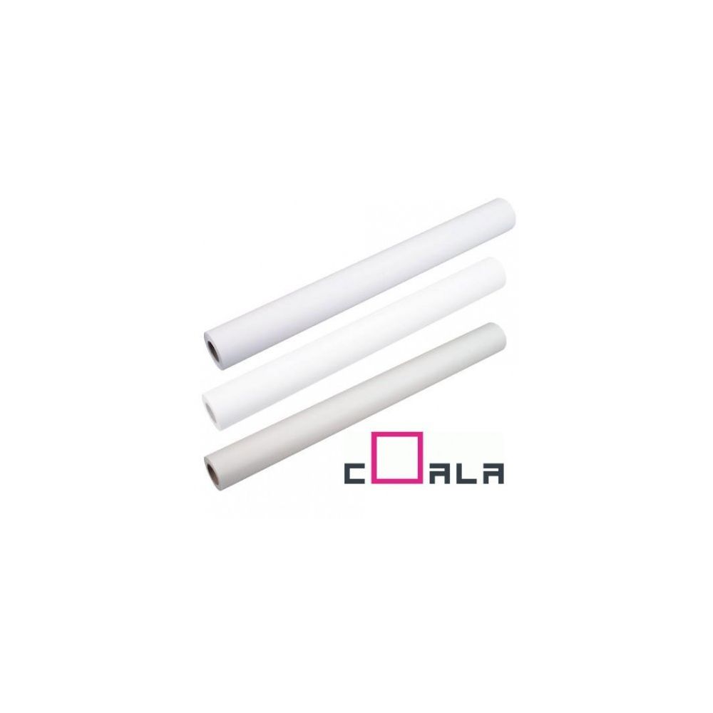 Roul. COALA Aqueux blanc - 1067mmx35m - Blanc mat 120g/m²**