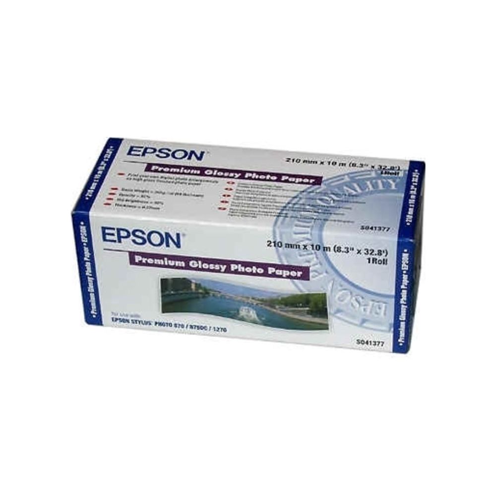 Papier photo EPSON Rouleau 210 x 10 cm Premium - 255 gr**