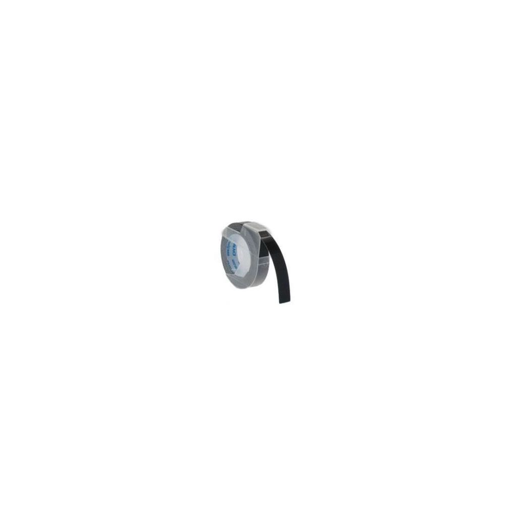 Ruban DYMO - 09mm Noir pour pince manuelle (3m)