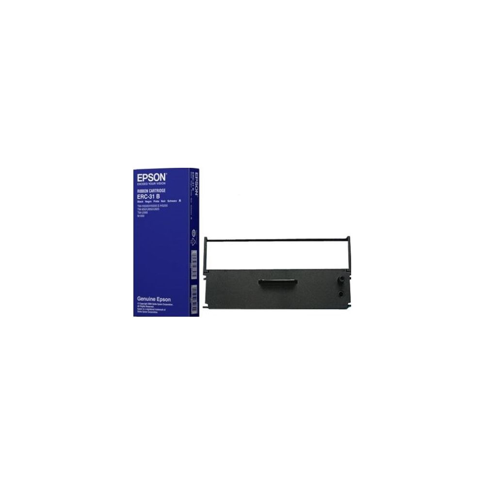 Ruban EPSON - ERC-31 - Noir - TM-U950/930/590 & NCR-7192 - TM-H5000
