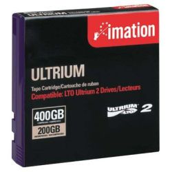 Cartouche LTO2 - 200/400 Go - Taux transfert : 80 Mo/s ****