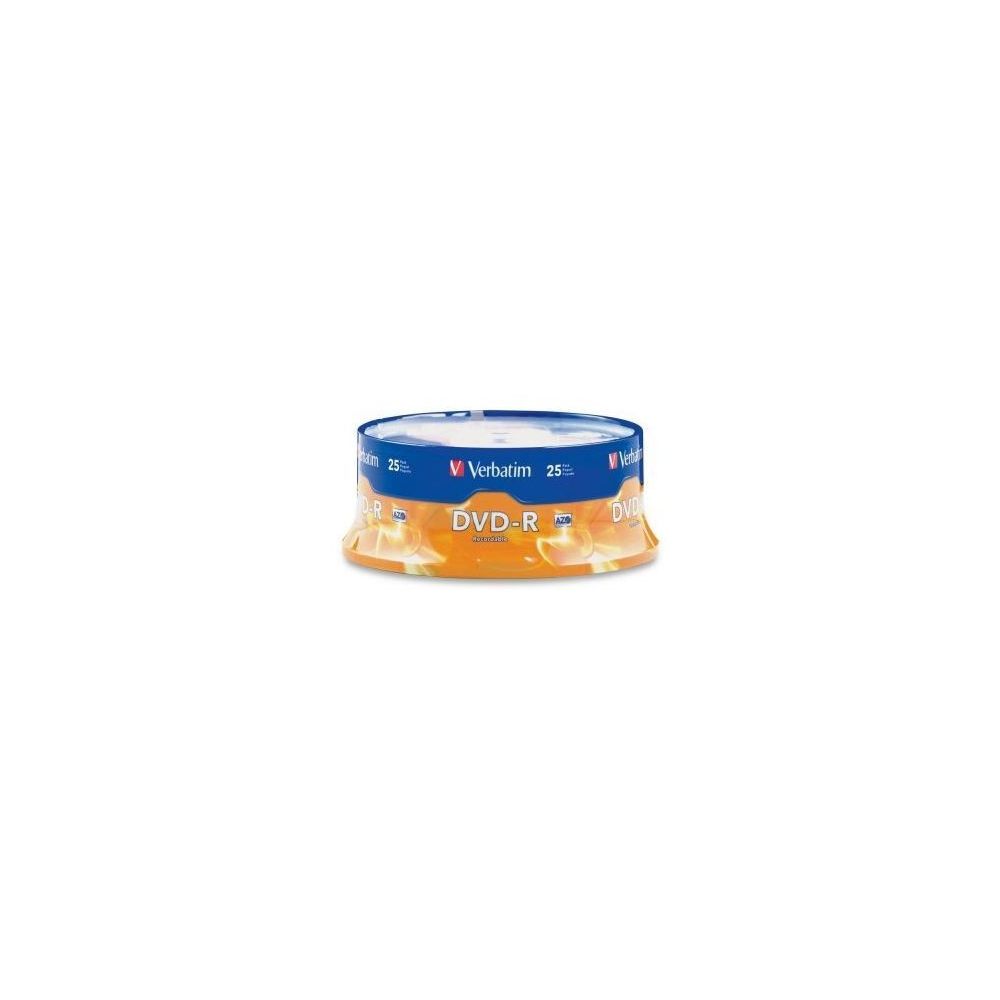 DVD-R VERBATIM 4.7Go - Spindle box - 16X (par 25)**