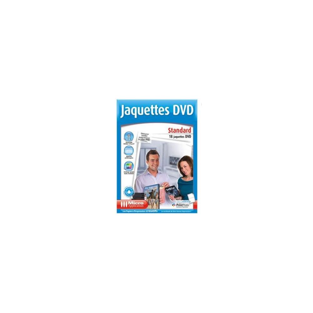 Jaquettes pour botiers  DVD  x 18  ma5216