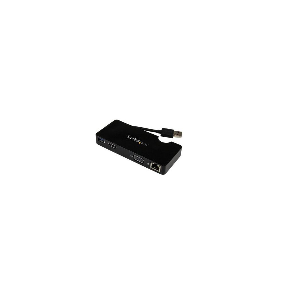 Réplicateur de ports STARTECH Mini - USB 3.0, HDMI, VGA, RJ45