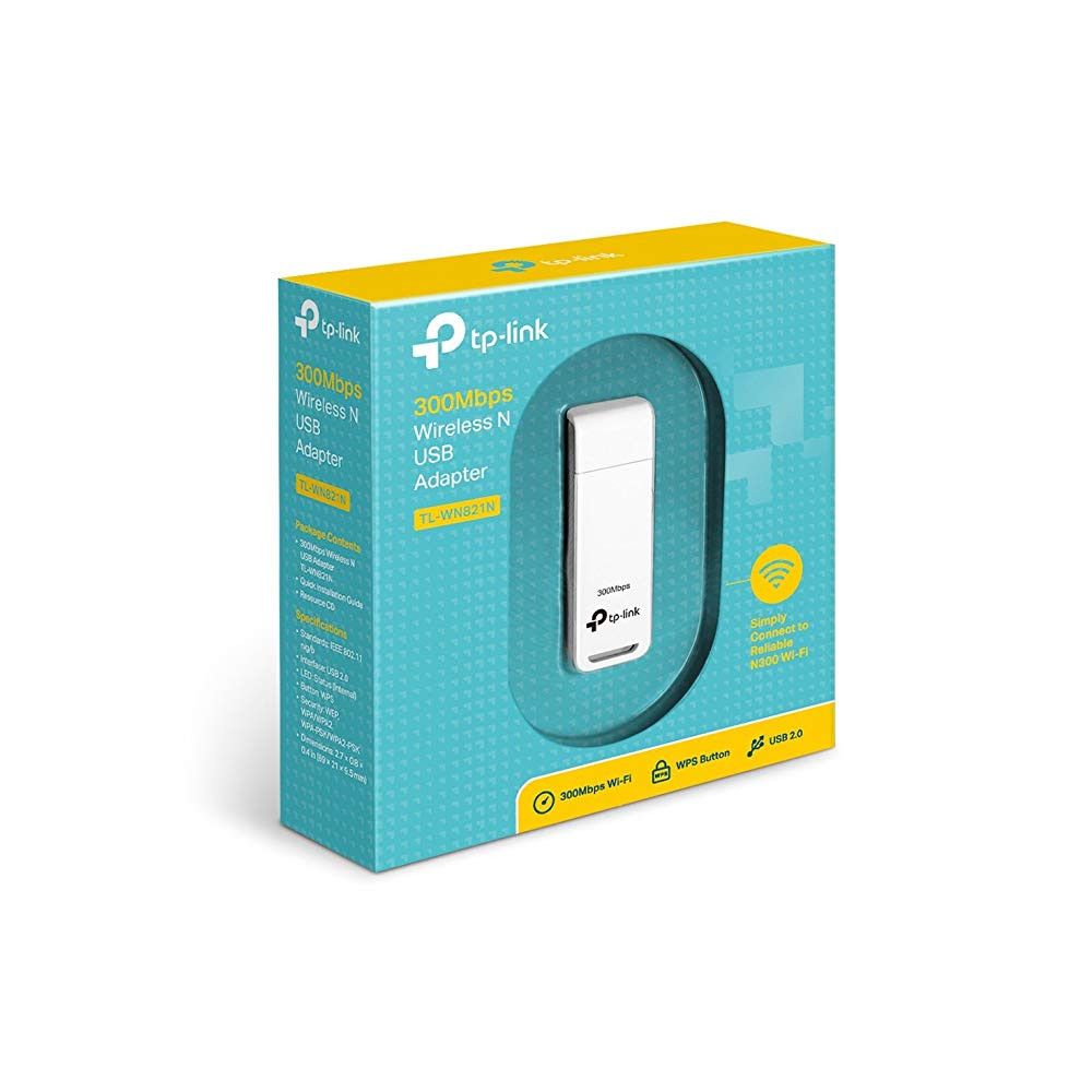 Clé WIFI TP-LINK TL-WN821N - IEEE 802.11n -USB 300 Mbit/s 2,48 GHz