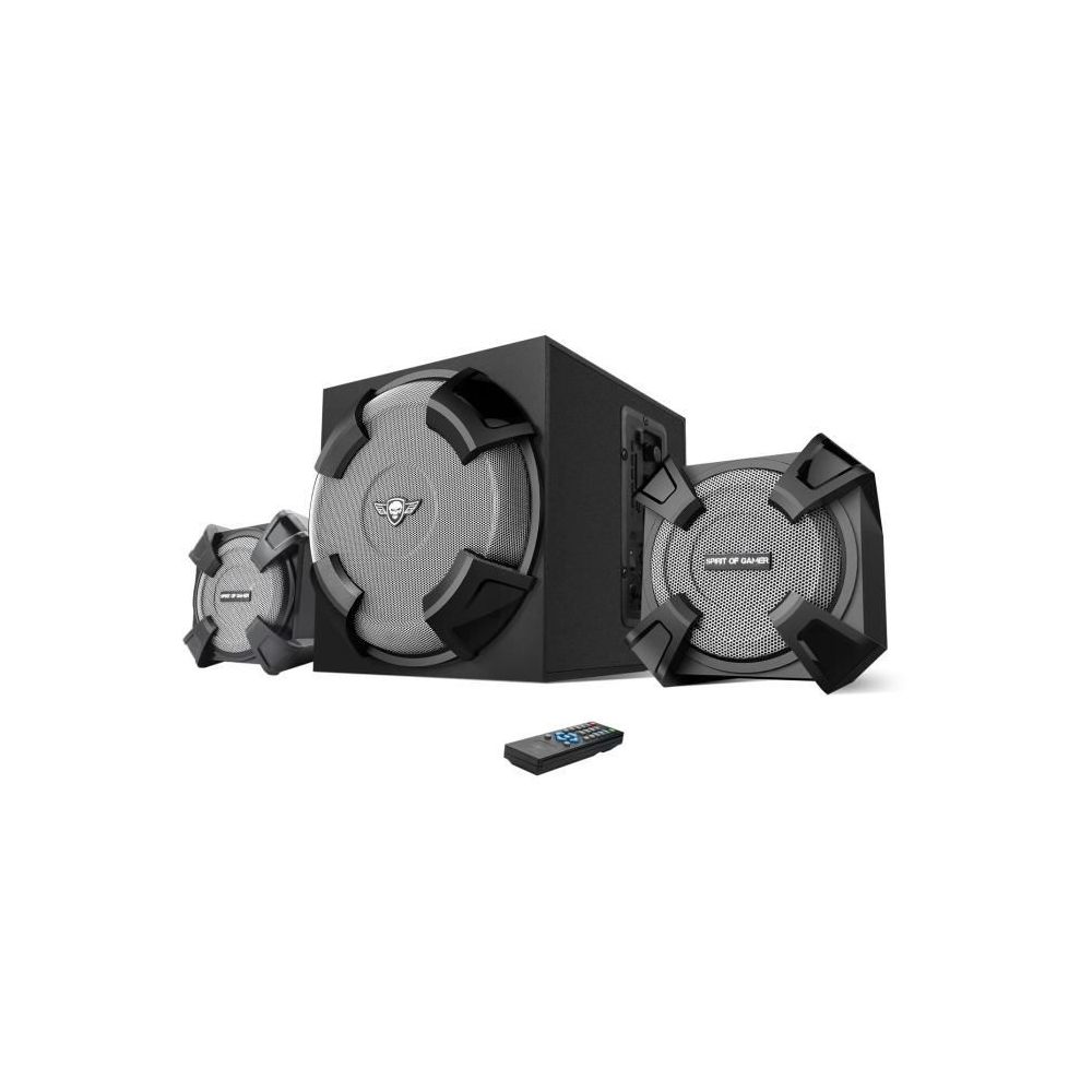 Haut-parleurs SPIRIT OF GAMER Gaming 2.1/jack/USB/SD/Led bleu/40w