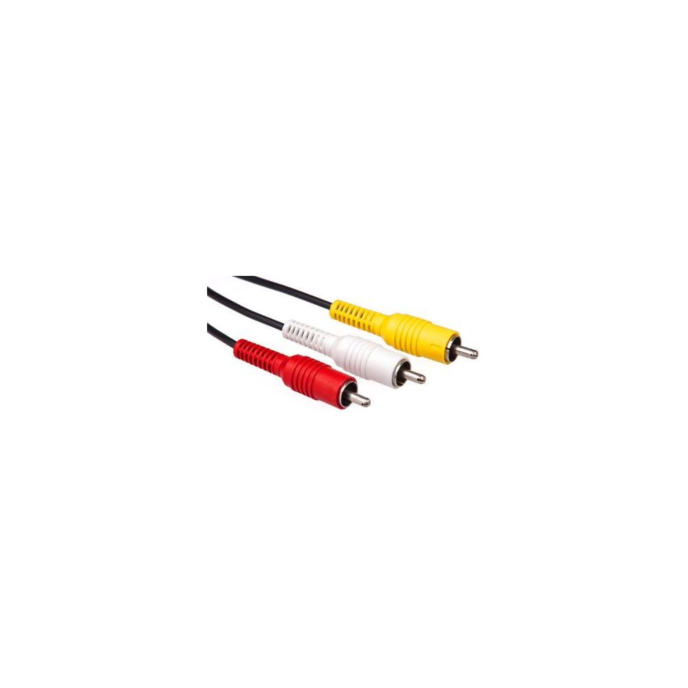Cable video RCA m/m 2 mètres