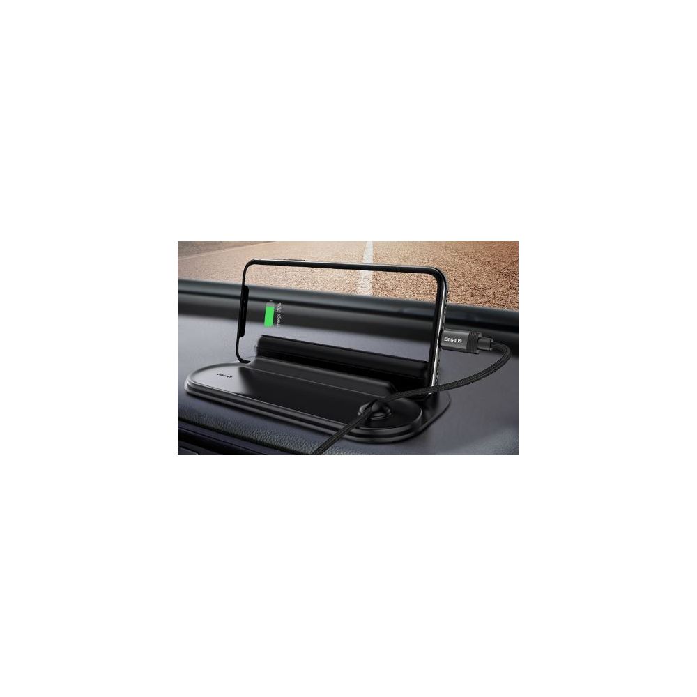 Support voiture avec base avec numero d appel d urgence