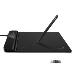 XP-PEN Star G430S tablette graphique Noir 5080 lpi 101,6 x 76,2 mm USB