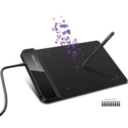 XP-PEN Star G430S tablette graphique Noir 5080 lpi 101,6 x 76,2 mm USB