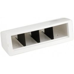 Boitier vide pour 4 plastrons 45x45