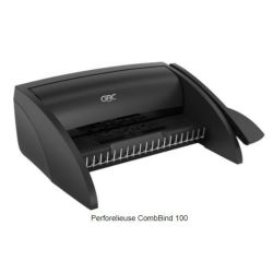 Relieuse GBC ComBind C100 - Perfore 8 f / Relie 160 f - Ann. Plast.