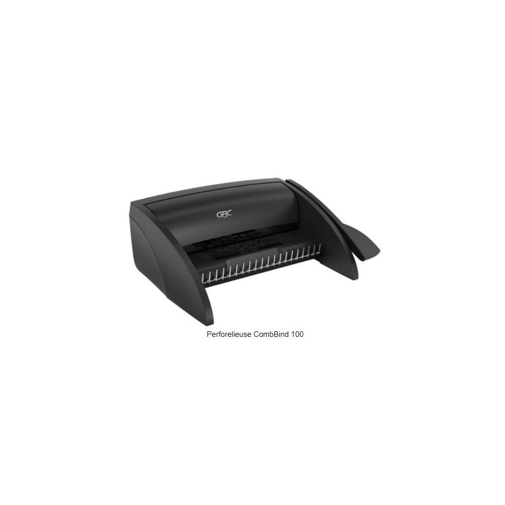 Relieuse GBC ComBind C100 - Perfore 8 f / Relie 160 f - Ann. Plast.