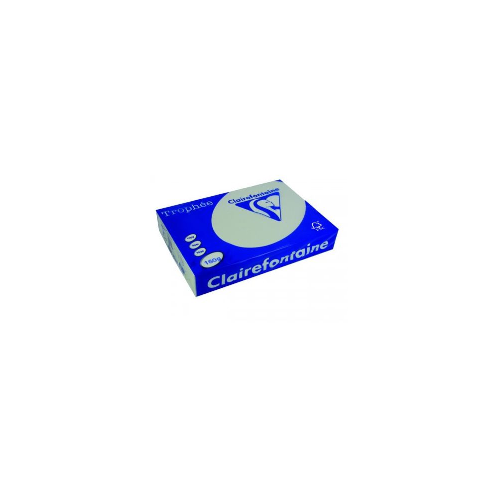 Rame A4 - 160g - Gris Perle CLAIREFONTAINE (250 f.) - Ref: 1041