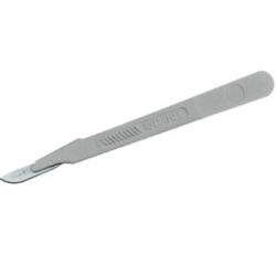 Scalpel professionnel DAHLE - Manche coulé autour de la lame N° 10