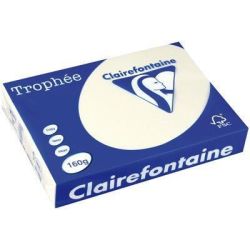 Rame A3 - 160g - Ivoire CLAIREFONTAINE (250 f.) - Ref: 1108