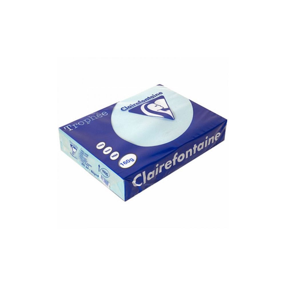 Rame A3 - 160g - Bleu Vif CLAIREFONTAINE (250 f.) - Ref: 1113