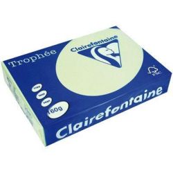 Rame A3 - 160g - Vert Golf Pastel CLAIREFONTAINE (250 f.) Ref:1114