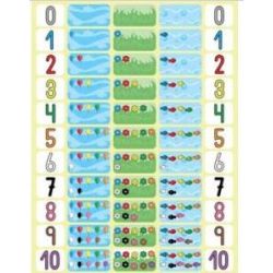 Gommettes CHIFFRES de 0 à 10 enlevables (paquet 660 unités)