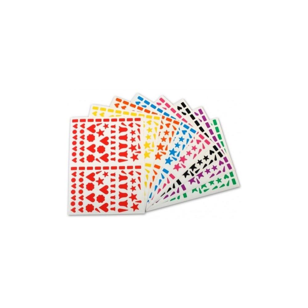 Gommettes CŒURS & CLOCHETTES (Paquet  1 120 unités)